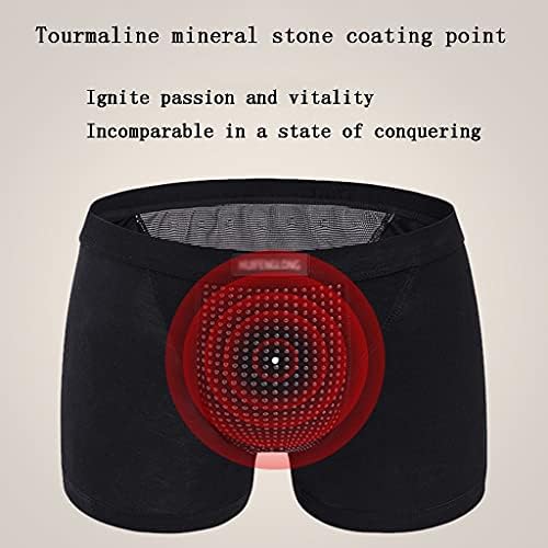 FJL 3PCS Men's Oflement Underwear Terapia magnética Terapia Cuidados de saúde Briefes de elástica