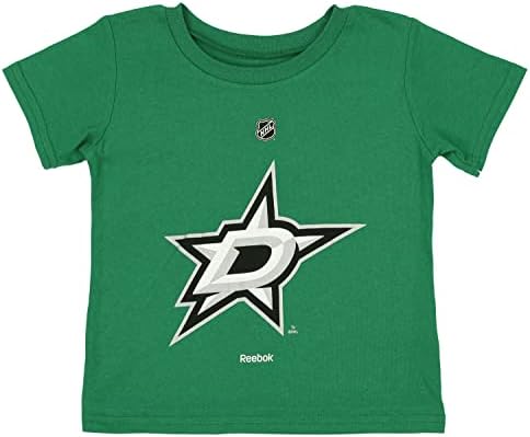 O Exterterstuff Dallas estrela o logotipo da equipe do NHL para crianças pequenas camisetas de