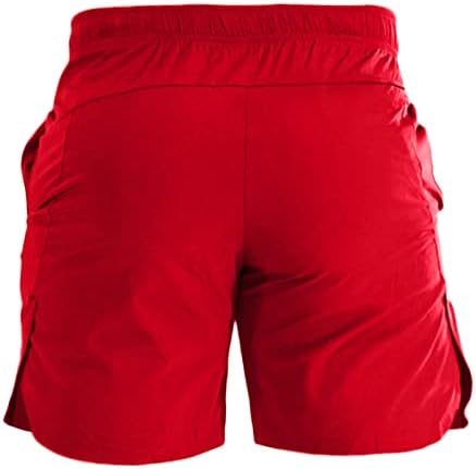 Swim Trunks Masculino Shorts Ginástica Athletic Shorts de 3 polegadas Sports Sports Sports Banho Shorts
