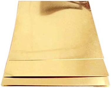 Lieber Iluminação Placa Brass Placa de cobre Metal Brass Cu Placa de folha de metal fáceis de ser cortada