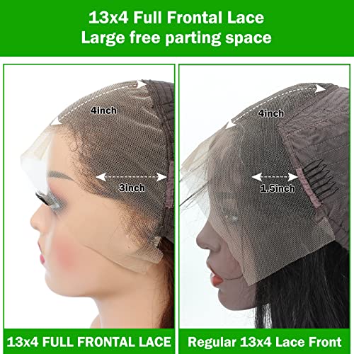 HD Lace Front Wigs Human Hair Body Wave 13x4 HD Lace Wigs Frontal Wig Brown Human Human Wig pré -arrancado