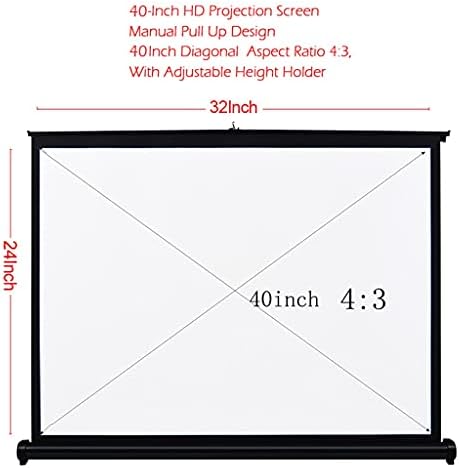 Manual da tela de projeção de 40 polegadas ZLXDP