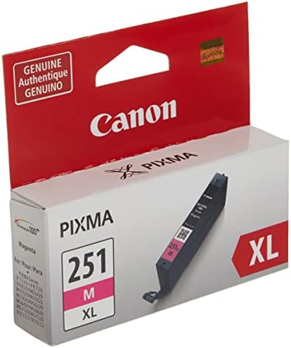 Canon CLI-251XL Magenta Compatible to iP7220,iX6820,MG5420,MG5520/MG6420,MG5620/MG6620,MX922/MX722,iP8720,MG6320,MG7120,MG7520