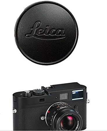JFOTO QB-C Campa de tampa de lente preta de metal de metal para Leica L39 E39 39mm Summicron Summaron