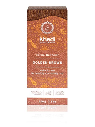 Khadi Gold Brown Brown Hair Color Planta Baseada de Chaveiro Para Cristão Ambar Swimmersor a Velividade Brown