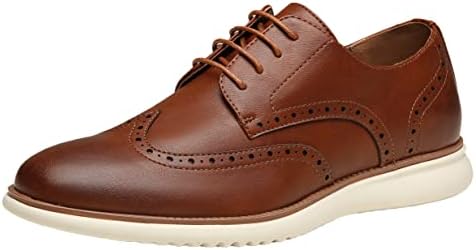 Jousen Mens Dress Shoes Oxfords Casual Classic Classic confortável Sapatos formais de negócios de