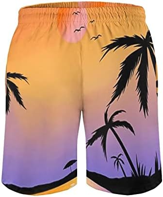 Sem malha shorts masculinos de verão lazer lazer à beira -mar de férias de praia Hot Spring 3D