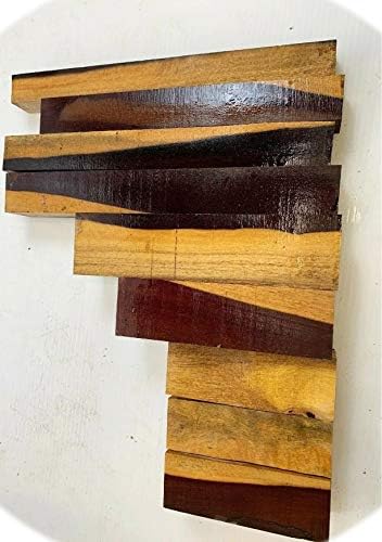 Katlox exótico, corte de madeira de ébano real mexicano 11 libras, suprimentos de artesanato de madeira WO-1757Z