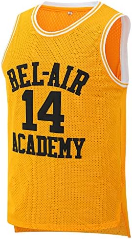 Kobejersey 14 O da camisa de basquete da Bel Air Academy S-xxxl