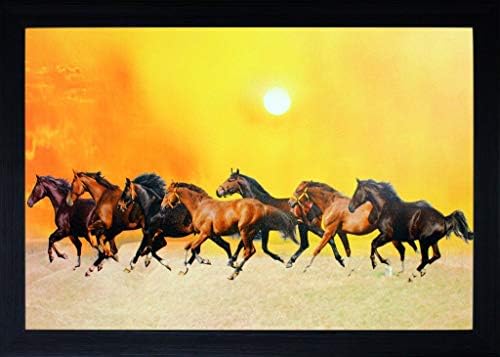 BBRATS sete cavalos de corrida pintando,
