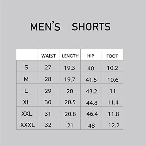 Shorts masculinos de filarola Quick Dry Athletic Shorts Cintura elástica com bolsos com zíper para academia,