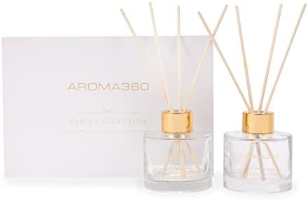 Aroma360 - Dream - Coleção de Paris Duo Difusor de Reed - Difusor de aromaterapia de luxo - Dicas de
