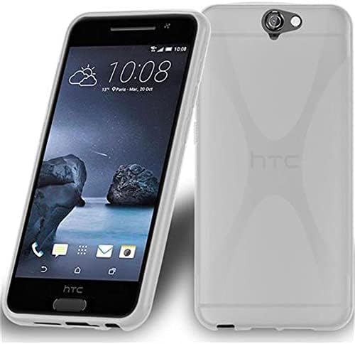 CATORABO CASO COMPATÍVEL COM HTC ONE A9 em Tampa de silicone semi -transparente - à prova de choque