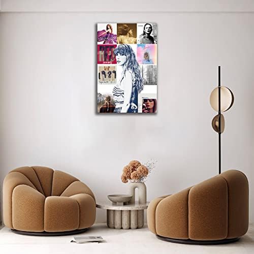 2023 Country Pop Singer Taylors Poster Muster Album Collection Poster de Wall Art Room de decoração
