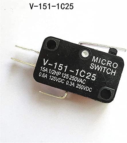 AGOUNOD LIMITE CHANGENHA 5PCS Microswitch Stroke Limited interruptor V-151-1C25 V-152-1C25 V-153-1C25