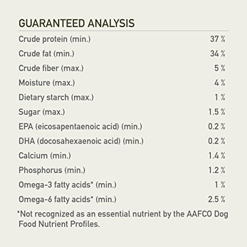 Orijen liofiliza comida de cachorro, carnes exóticas e oxo de bom recipiente pop de estimação-2,8 qt