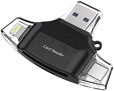 BOXWAVE SMART GADGET Compatível com Motorola Moto E22i - AllReader SD Card Reader, MicroSD Card Reader SD Compact
