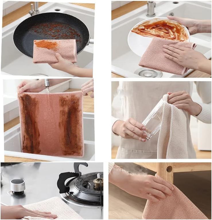Microfibras Minnels de milho panos de prato para cozinha - Toalhas de pano de limpeza de cozinha, toalhas