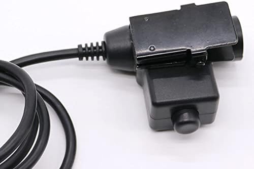 Fumei Z Tactical U94 PTT Cabo do adaptador para o fone de ouvido do plugue de versão padrão militar compatível