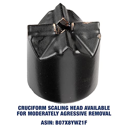 CS Unitec | Longa alça de carboneto de carboneto único Cruiciforme de cinzel de cinzel Hammer | Baixa vibração