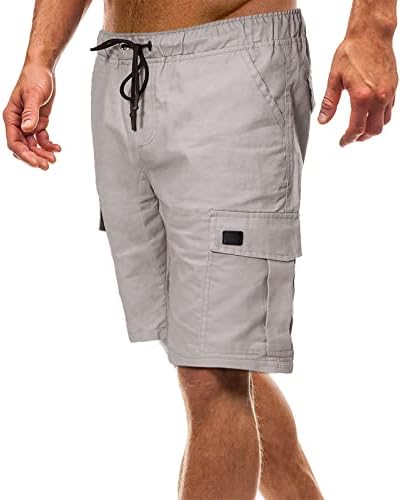 Ymosrh Sports shorts com bolsos de verão masculino Casual ao ar livre de retalhos de colcha de gentilezas