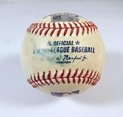 2021 Los Angeles Dodgers Col Rockies Game usou Baseball Trevor Story RBI Sac Fly - Game Usado