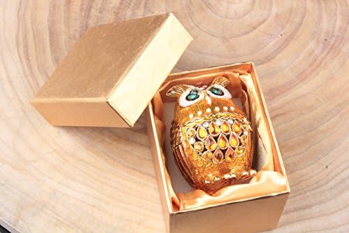 Znewlook Barn Owl Fatupe Cristais de Caixa de Caixa