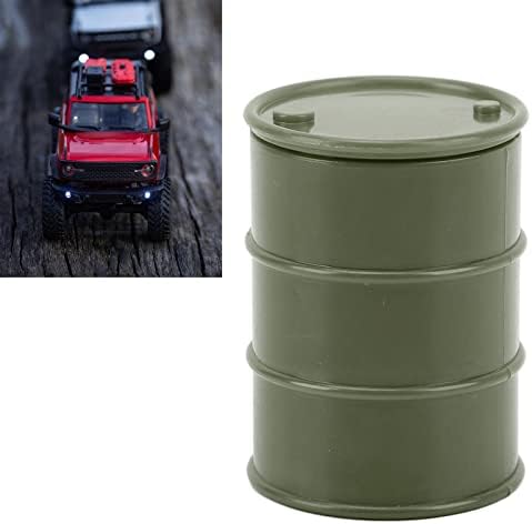 Acessórios decorativos de Vgeby RC, barril de combustível de carro RC Mini tambor de óleo RC de óleo para