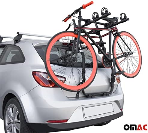 OMAC 3 Bike Rack para Chevrolet Cruze Hatchback 2017-2019 Black | Portador de bicicleta de montagem