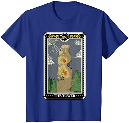 A camiseta oculta psíquica da Tower Tarot para camiseta unissex