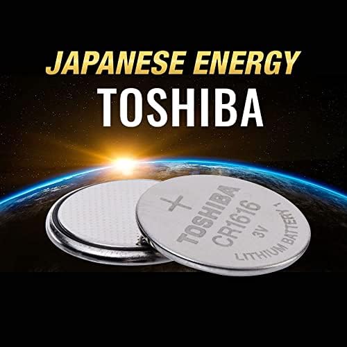 Toshiba CR1616 3V Bateria de células de moeda de lítio de 5