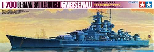 Tamiya Models Gneisenau Battleship