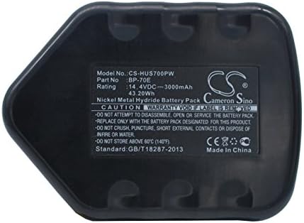 Estry 3000mAh Substituição de bateria para Huskie Rec-S3550 BP-70E