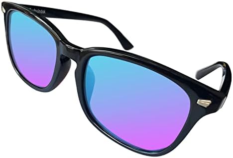 Óculos de dado de cor DWBULNDOK, ZD-301 Brand cor de cor de correção de óculos coloridos que fazem as pessoas verem