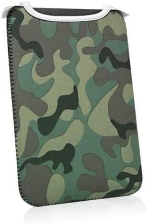 Caixa de ondas de caixa compatível com bolso Basic Basic Lux - roupas de camuflagem, Design Slim Design Camo Slip de Neoprene na bolsa para Pocketbook Basic Lux