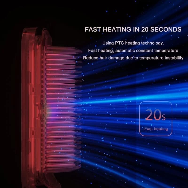 XDKLL Processional Hot Combs Anti-escaldamento Cabelo Cabelo De alisador Creador de cabelo Curador de cabelo