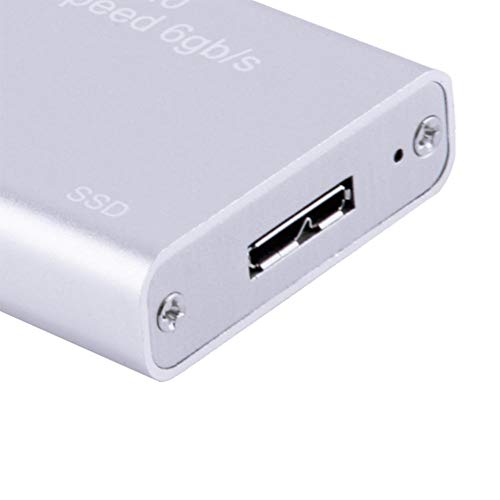 Mini MSata mais recente para USB 3.0 Caixa de disco rígido SSD CASO DE GEBILIÇÃO EXTERNAL CASO MSATA SOLID