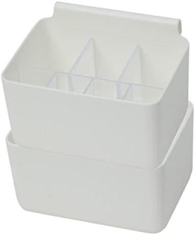 Bestonzon 10 PCs Caixa de armazenamento da geladeira Bins de armazenamento de plástico Recipientes para armários