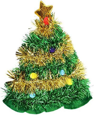 Black Duck Brand Conjunto de 2 Tinsel Christmas Tree Tree Tree - Tamanho único para todos - 11x17,5 in.