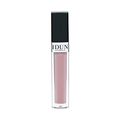 Idun Minerals Lip Gloss - fórmula macia e cremosa para veludo macio e brilhante - hidratação de vitamina E intensa