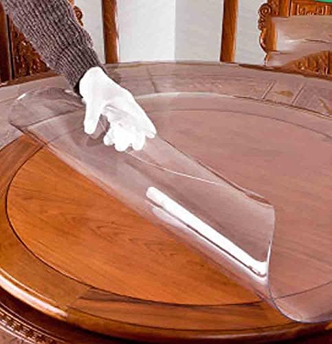 Fercla redonda redonda de mesa de mesa de mesa de plástico redonda Tampa de mobília de mobília Tampa de