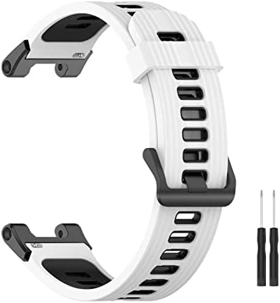 IPARTSONLINELINE SILICONE BAND Compatível para Amazfit T-Rex, Soft Sport Watch Strap Compatível para