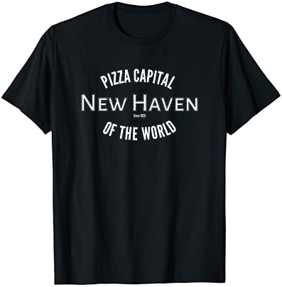 T-shirt de New Haven Pizza Capital do World Connecticut
