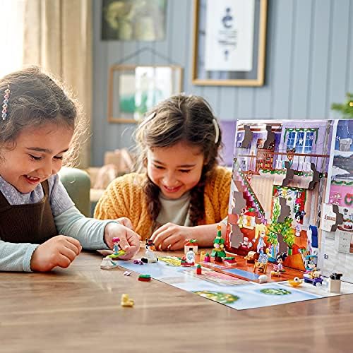 Lego Friends Advent Calendar 41690 Kit de construção; Contagem regressiva de Natal para crianças criativas; Novo