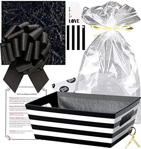 Kit de cesta de presentes Faça você mesmo DIY Construa sua própria cesta de presentes Concluindo suprimentos