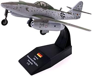 Modelos de avião colecionável de resina de liga Hathat 1 72 Escala da Segunda Guerra Mundial Messerschmitt ME262