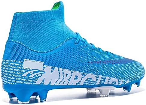 Sapatos de futebol masculino Profissional Spikes Hightop Football Boots Concorrência/Treinamento/Tênis