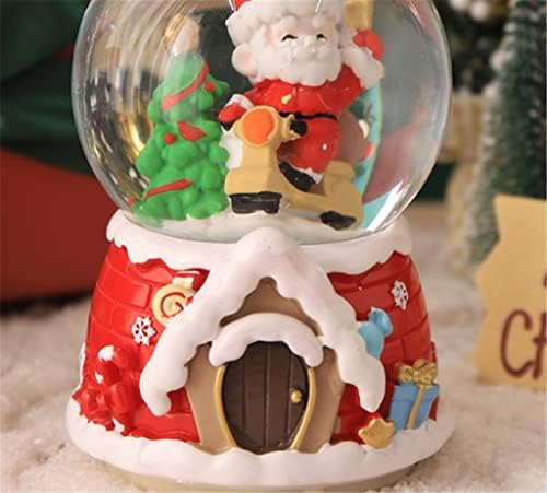 Dlvkhkl Santa Claus Crystal Ball Box Ornamentos