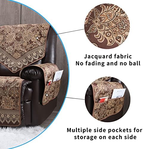 Lufeijiashi impermeável reclinável tampas de sofá de reclinável não deslizam tampas de sofá para 3 assentos,