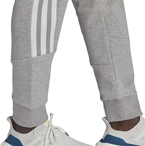 Icon de roupas esportivas masculinas da Adidas Men calças de 3 stripes